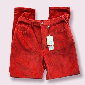 Vintage Deadstock 80s Corduroy High Rise Pants
